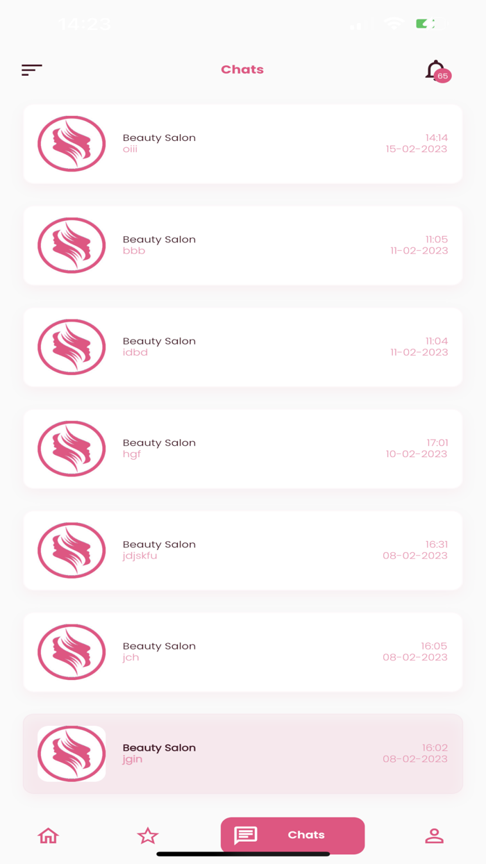 Bellatu Gerenciamento de Salão