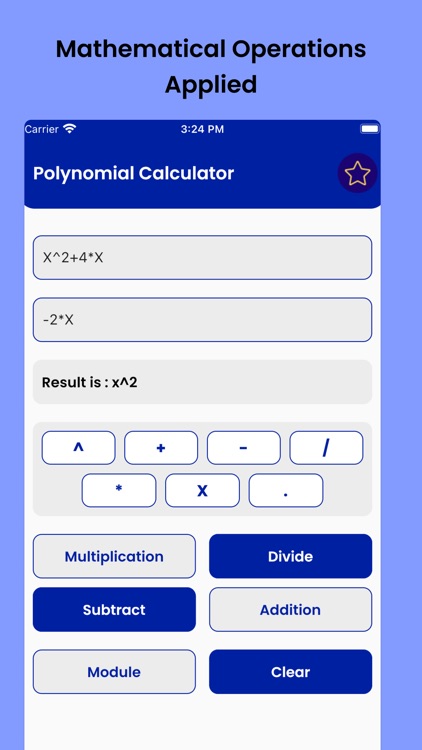 Polynomial Calculator
