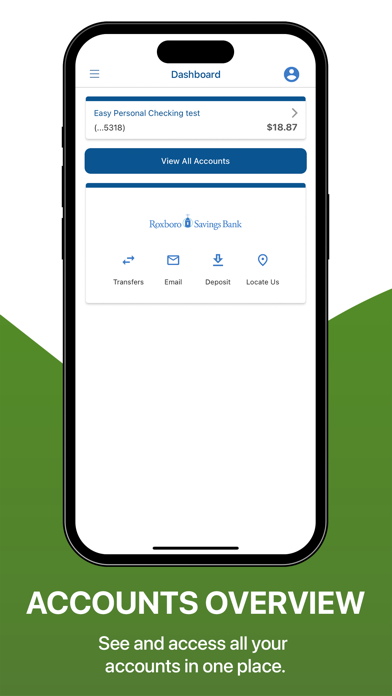 Roxboro Savings Bank Biz Screenshot