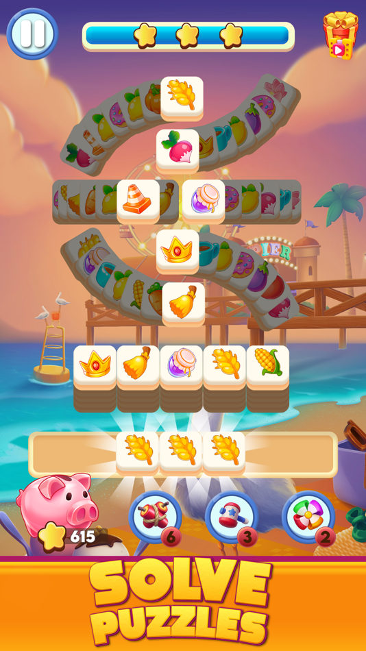 #4. Tile Match - Triple Master 3D (iOS) 由: Paresh Gundaniya