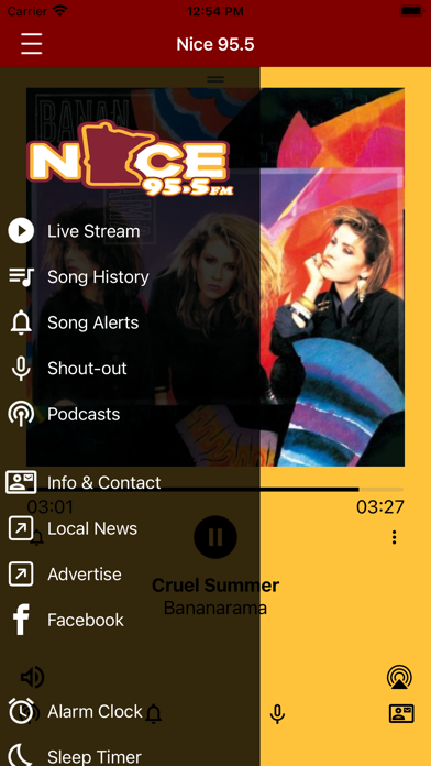Nice 95.5 KBEK Screenshot
