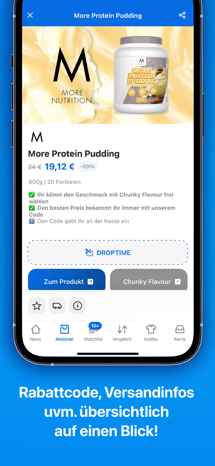 DROPTIME - Supplement App