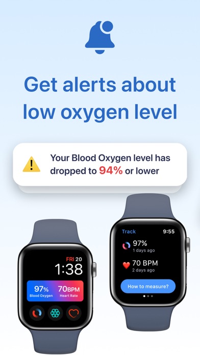 Blood Oxygen App Screenshot