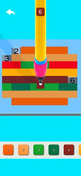 Game screenshot Pixel Color 3D - Block Paint mod apk