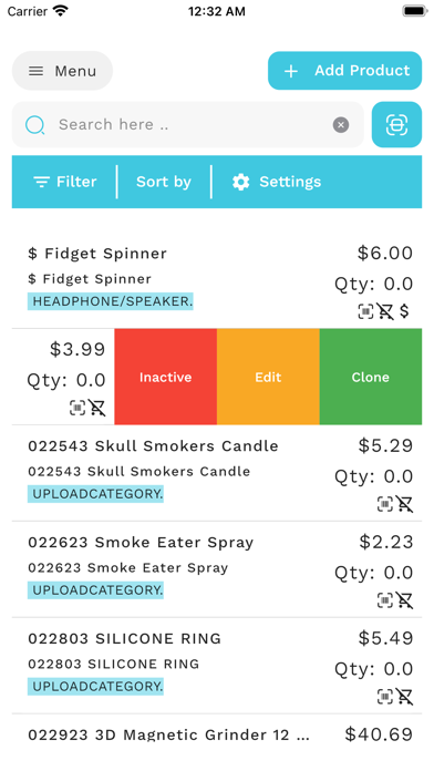 Otrack Invoice Screenshot