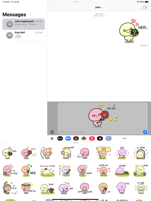 Screenshot #5 pour ChipChip Stickers Pack