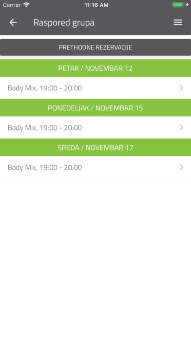 Life & Fitness Screenshot