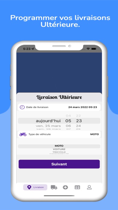 Marchand LivreurBi Screenshot