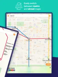 Washington DC Metro Route Map ipad bilder 1