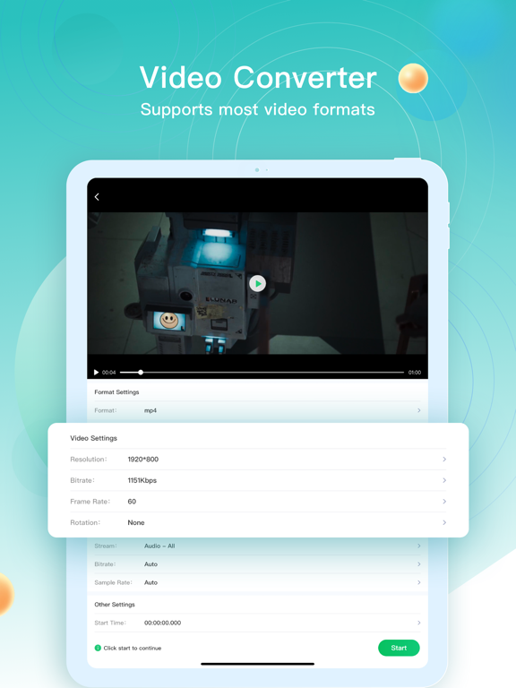 Focus Video - Video Compressor iPad screenshot 3 - Photo & Video app