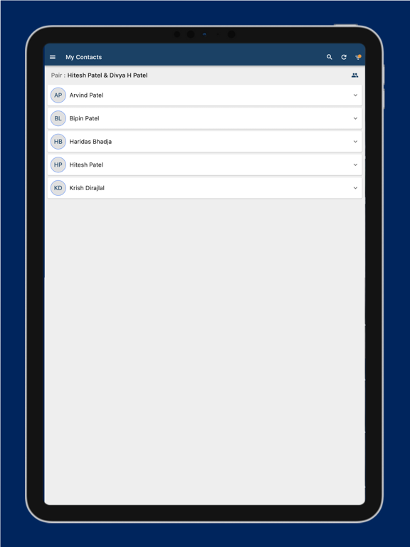 MySeva iPad screenshot 4 - Productivity app