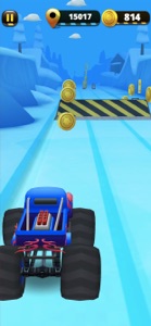 Monster Truck 3D Runner action screenshot #3 for iPhone