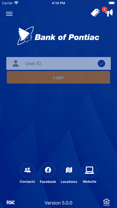Bank of Pontiac Mobile Screenshot