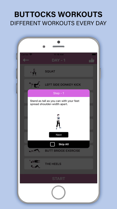 Buttocks : Butt Legs Workout Screenshot