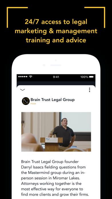 Brain Trust Legal Group Screenshot