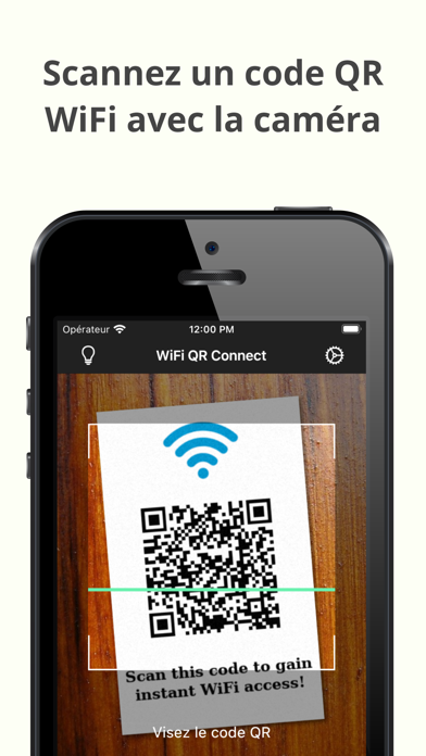 Screenshot #1 pour WiFi QR Connect