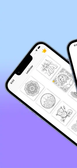 Game screenshot LetsColor: Coloring Book Games mod apk