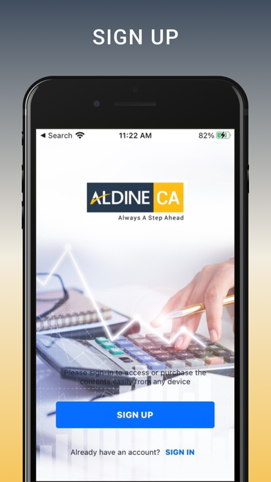 Aldine CA Screenshot