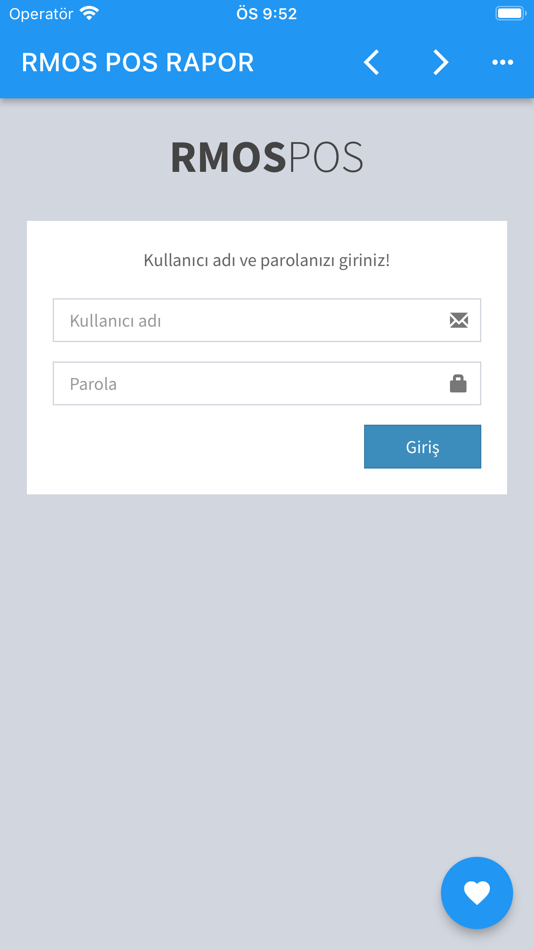 #2. RMOS POS RAPOR (iOS) 由: Rmos Systems Rmos