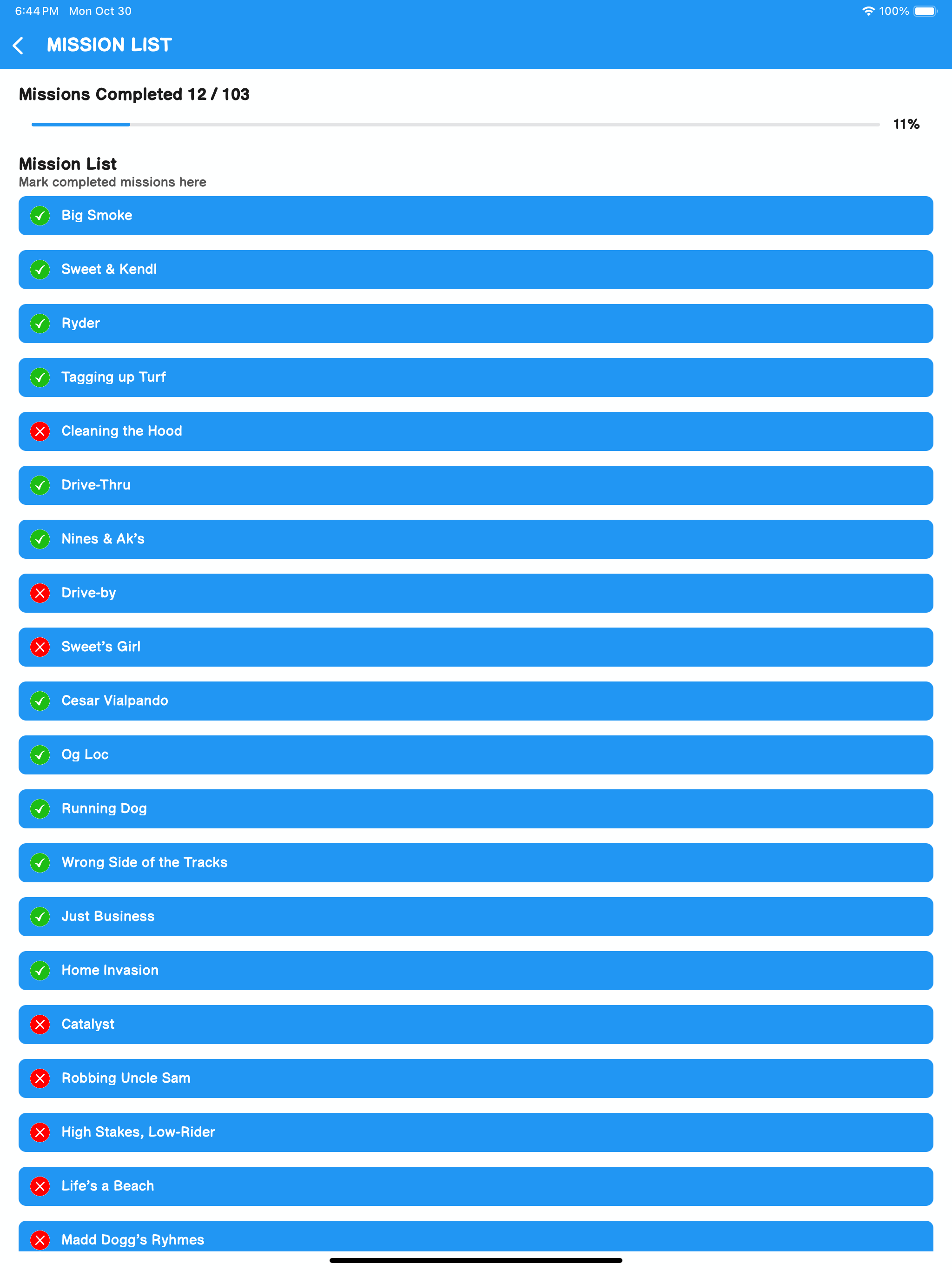 Cheats for GTA (San Andreas)
