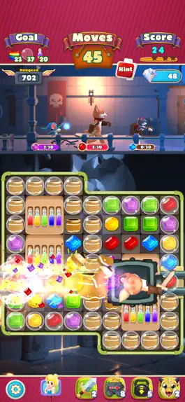 Jewel Dungeon Match 3 Game screenshot Jewel Dungeon Match 3 mod apk