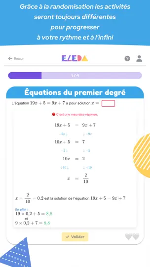 Capture d'écran de Maths Brevet Collège - Eleda sur iPhone 4