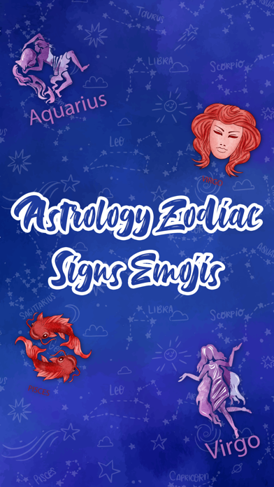 Astrology Zodiac Signs Emojis Screenshot