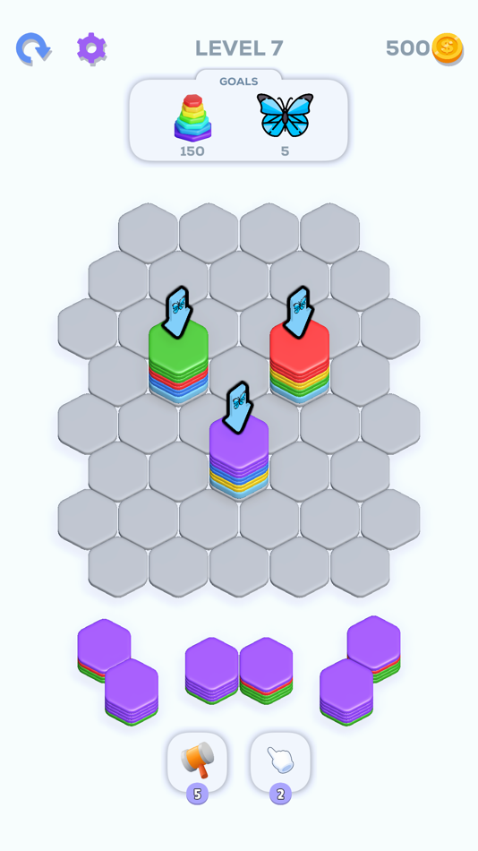 #6. Hex to Hex Puzzle (iOS) 由: Wery Games Limited