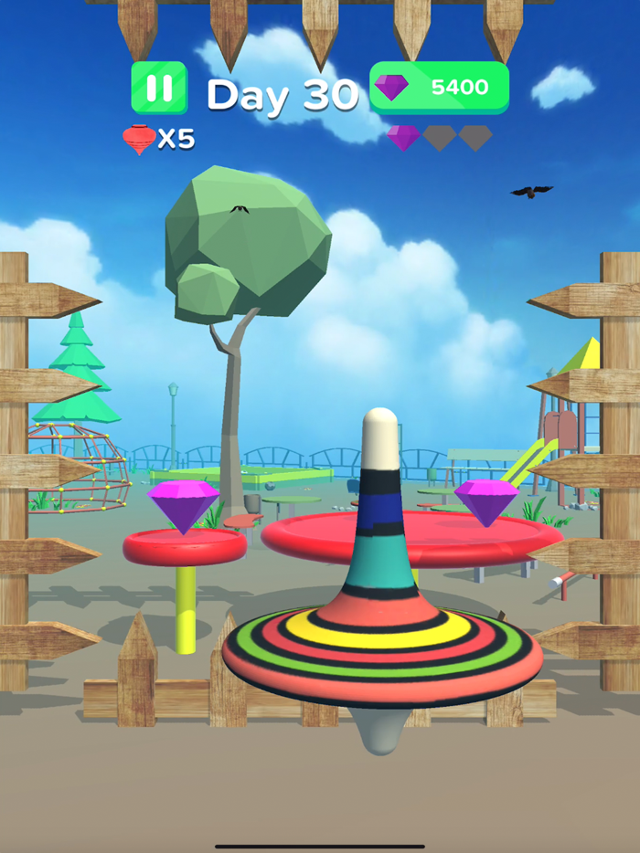 SpinTop – Physics Spinning Top