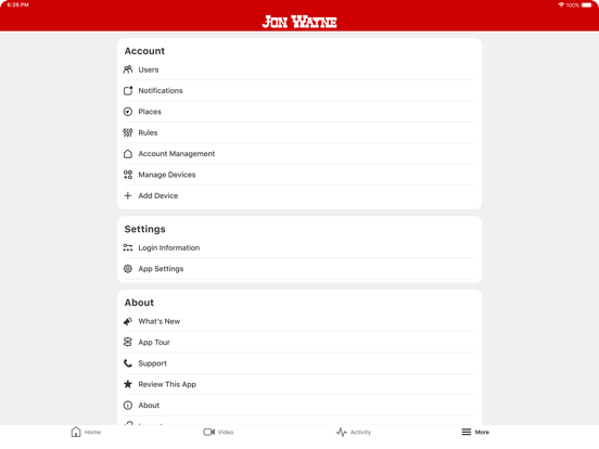 SmartHome by Jon Wayne iPad screenshot 6 - Lifestyle app