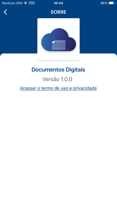 Carteira Documentos Digitais Screenshot