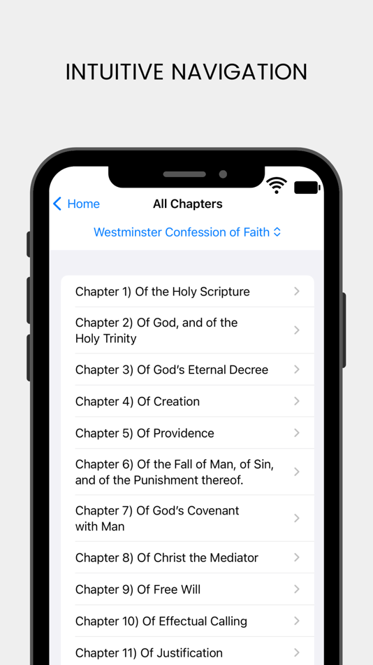 #2. ReformedApp (iOS) Podle: Michael Cheng