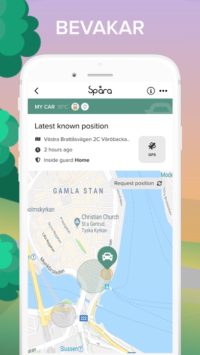 Screenshot #1 pour Spåra - GPS Tracker