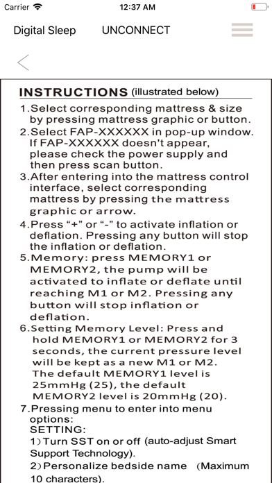 Digital Sleep iPhone screenshot