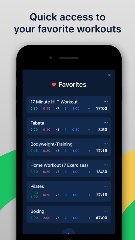 #6. Interval Timer - HIIT & Tabata (iOS) Με: Sebastian Prasa