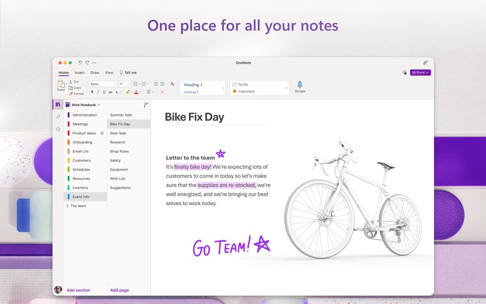 #2. Microsoft OneNote (macOS) De: Microsoft Corporation