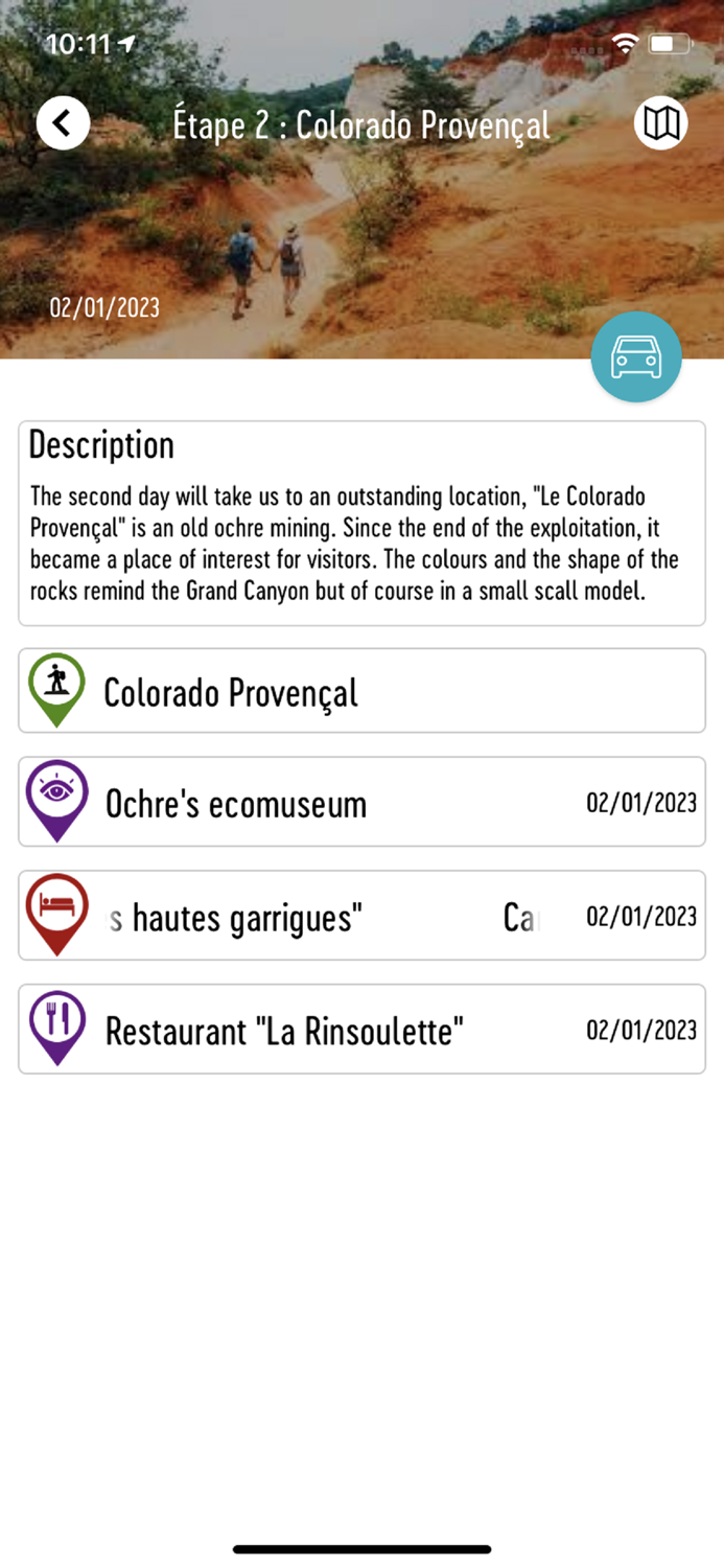 RoadBook for Discovery