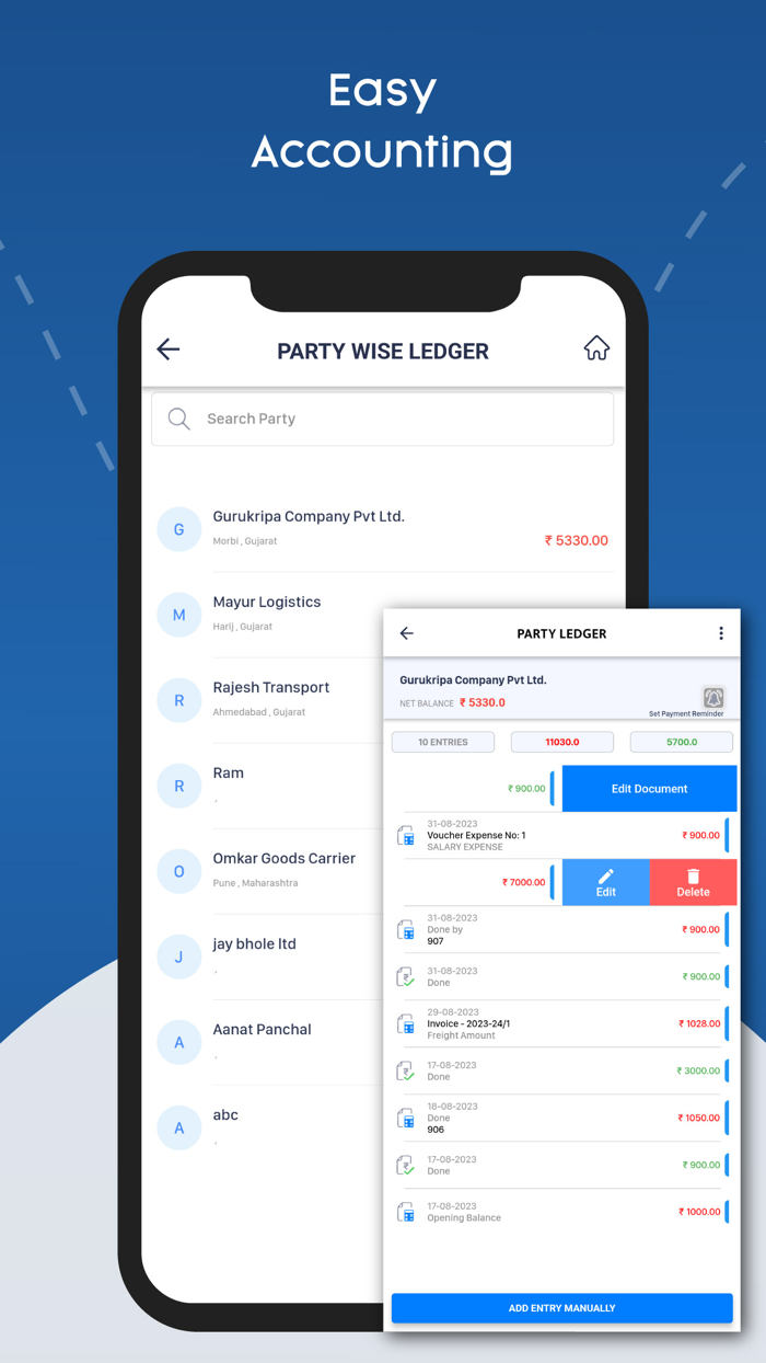Online LR Transport LR - Bilty