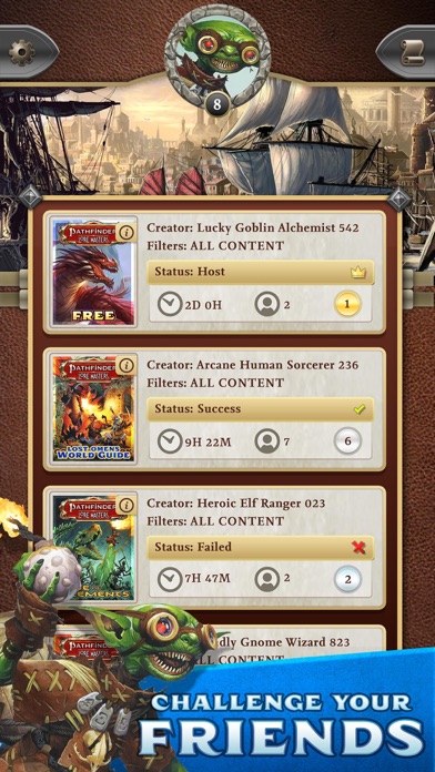 Pathfinder: Lore Masters Screenshot