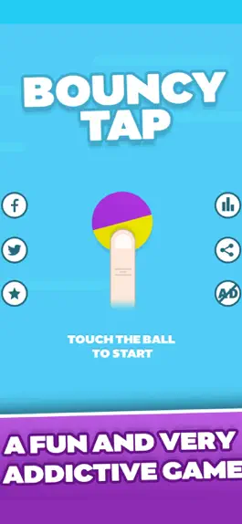 Game screenshot Bouncy Tap - hardest game apk