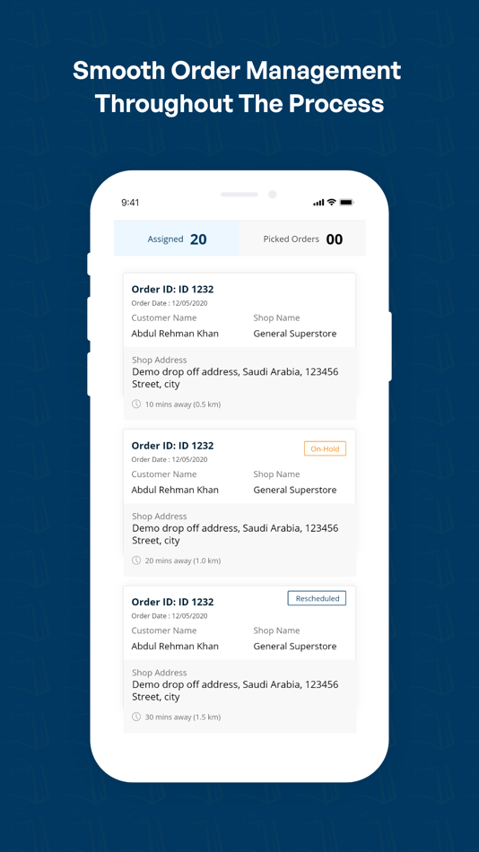 #5. Tojjar Delivery Application (iOS) 由: JMM Technologies