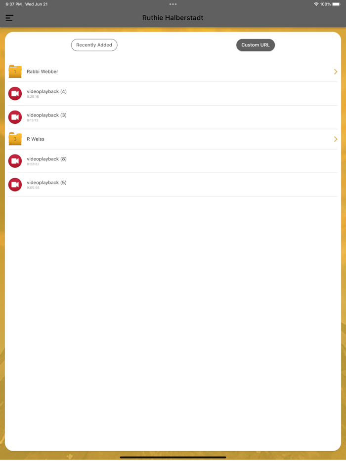 Rebbetzin Ruthie Halberstadt