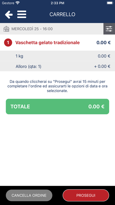 Gelato per locali Screenshot