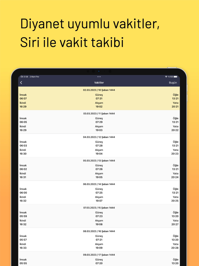 İslam Vakti - Ezan Vakitleri