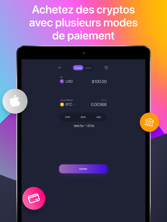 Screenshot #6 pour Exodus: Wallet Crypto Bitcoin