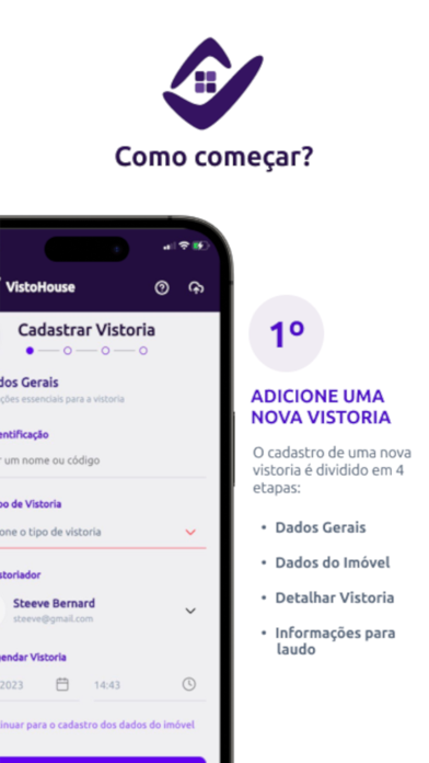 VistoHouse Vistoria de Imóveis Screenshot