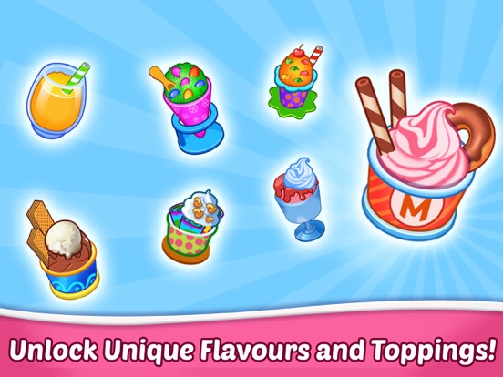 Ice Cream Fever : Cooking Game iPad screenshot 7 - Games app