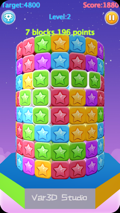 Super Stars Crush 3D Screenshot