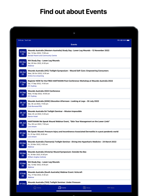 Simply Wound Care iPad screenshot 4 - Reference app