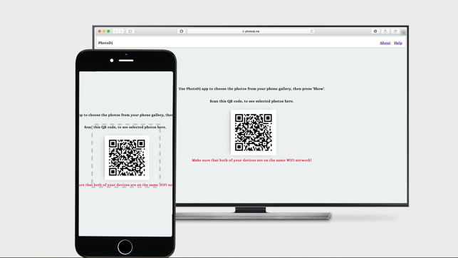 ‎PhotoDj: In-Person Slideshow Screenshot